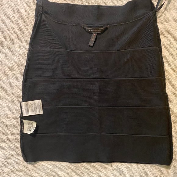 BCBGMaxAzria Simone Black Mini Skirt - Picture 6 of 7